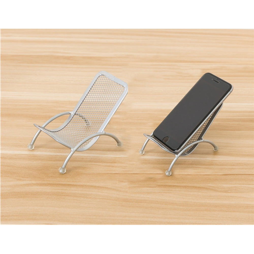 Pro Space Phone Holder Metal Mesh Cell Phone Stand Business Card