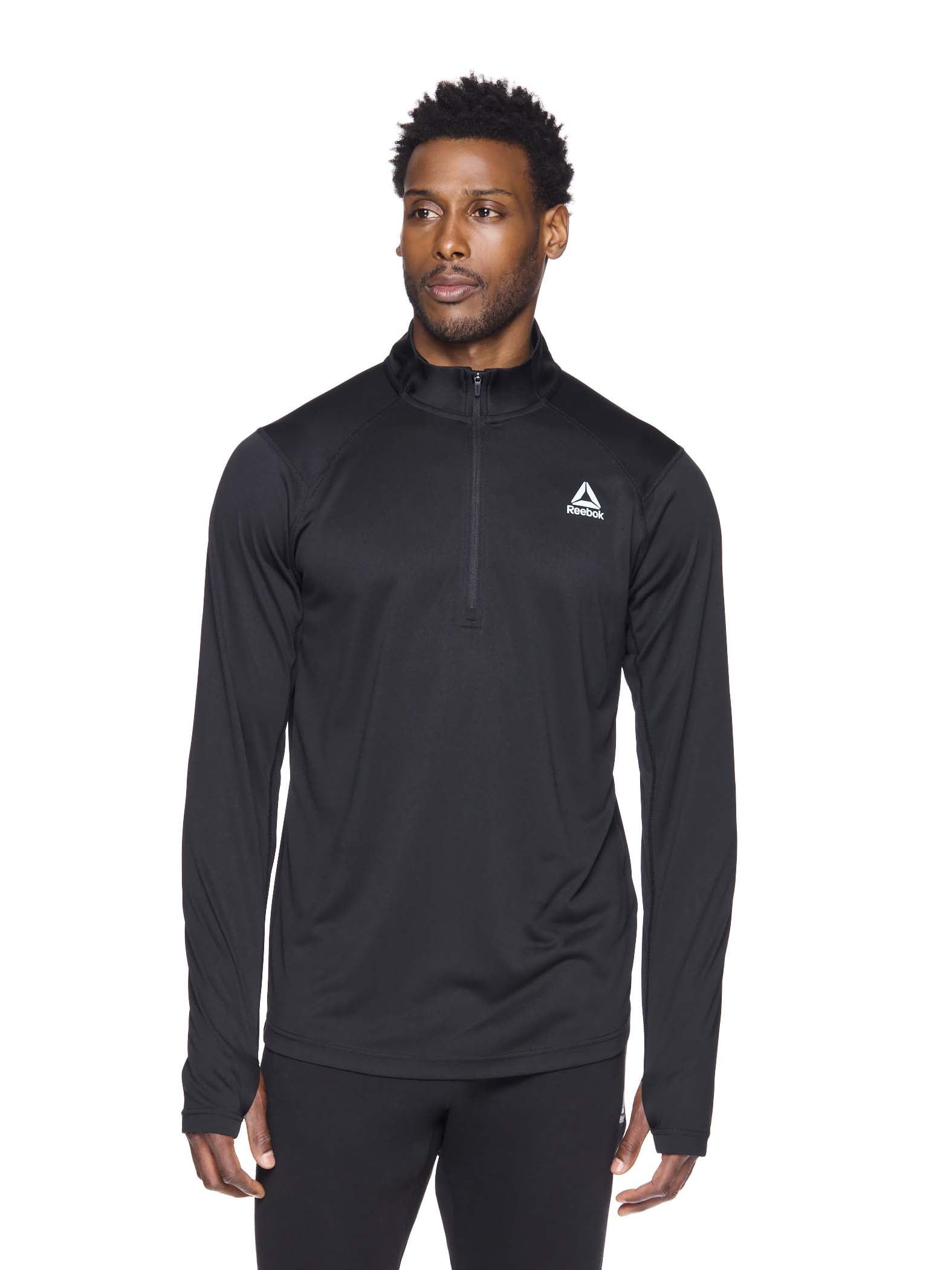 Reebok Men's Trail Quarter-Zip Active Pullover Sweatshirt, Sizes S-3XL