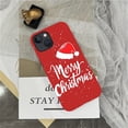 thumbnail image 5 of FKBRCL4U Compatible with iPhone 15 Case, Merry Christmas Santa Hat Pattern for Girl Full Body Design Soft Silicone Drop Shock Scratch Protection for iPhone 15, 5 of 7