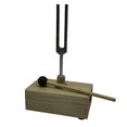 thumbnail image 3 of 2X Tuning Fork 512HZ Vibration with Wood Resonator Box Experimental Instrument for Sound Therapy, Yoga,, 3 of 7