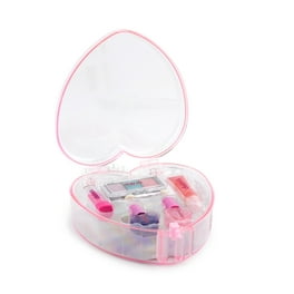 Claire's Club Pink Glitter Mini Makeup Set Mega Case