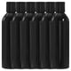 thumbnail image 1 of 6 frascos de viaje de 250 ml con tapa a presión, envase cosmético portátil vacío para champú o loción (frasco y tapa negros)., 1 of 7