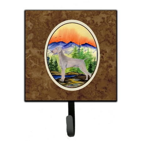 

Carolines Treasures SS8267SH4 Weimaraner Leash or Key Holder 7Hx4.25W multicolor