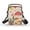 Mushroom, variant on HELLHERO School Bus with Animal Crew Women Adjustable Shoulder Strap Women Shoulder Bag Polyester for Adult