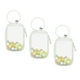 thumbnail image 1 of Bolsa pequeña de PVC para muñecas, vitrina de minifiguras, portátil, organizador colgante, bolsa de exhibición de figuras transparente para muñecas Cuadrado, 1 of 8