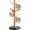 Natural+Black, variant on Xlhshop Coffee Mug Holder Tree with 6 Hooks, Countertop Cup Rack for Home Storage