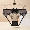 thumbnail image 2 of Siilsaa Womens Lace Sexy Breathable Lace Hollow Out And Raise The Pure Brief Panties No Show Bra for Low Cut Dress A,One Size, 2 of 5