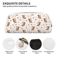 thumbnail image 4 of Uemuo Fall Squirrel Printed Leather Pencil Case, Pencil Pouch, Portable Pencil Bag, Pen Case for& Office, 4 of 7