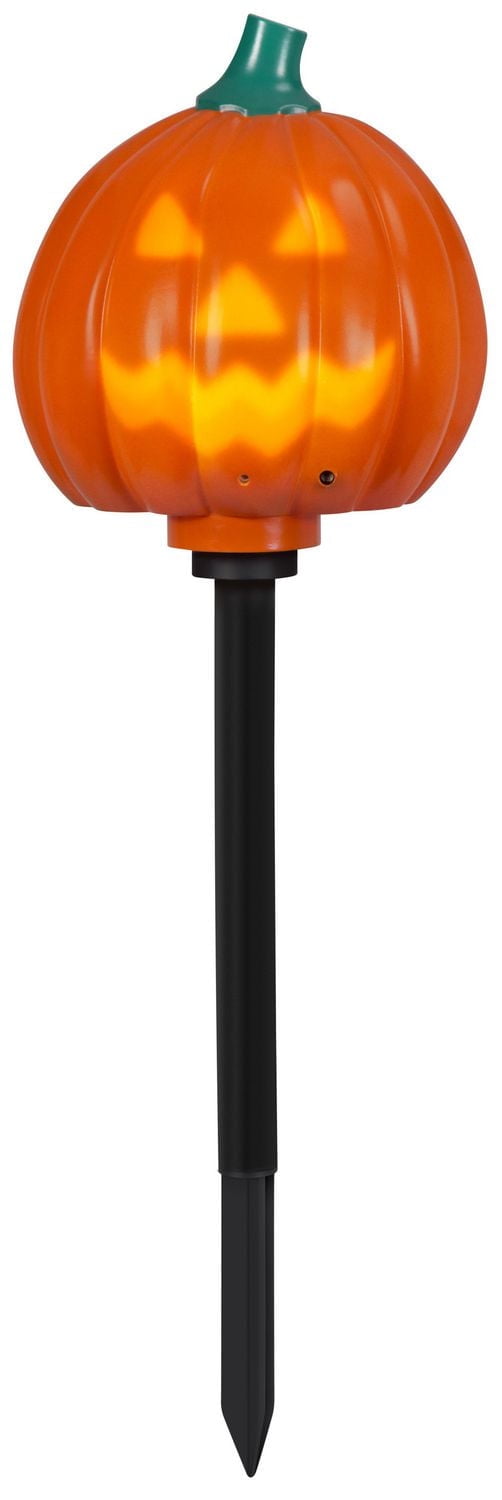 Halloween Battery Operated Decor Stake-EmoteGlow-S/1-JOL w/Monster Mash (Classic White)