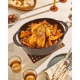 thumbnail image 4 of Caraway Enameled Cast Iron Dutch Oven - 8qt Dutch Oven With Lid - 3 Layer Enamel Coating - No Seasoning Required - Compatible With All Stovetops - Oven Safe - No Forever Chemicals - Rust, 4 of 7