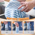 thumbnail image 3 of Thickened Microfiber Cleaning Cloth, Upgrade Reusable and Washable Towels for Dish Drying Washing, Kitchen Towels for Car, Kitchen, and Window (5, Blue), 3 of 7