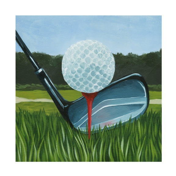 Grace Popp 'Tee Off II' Canvas Art