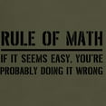 thumbnail image 3 of CafePress - Rule Of Math T Shirt - Men's Classic Graphic Cotton T-Shirt, 3 of 4