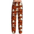 thumbnail image 6 of FOPSUFGWFO Pajama Pants for Men Halloween Themed Loose Fit Lightweight Lounge Sleep Pants Soft Fashion Pjs Bottoms for Daily Wear M, 6 of 6