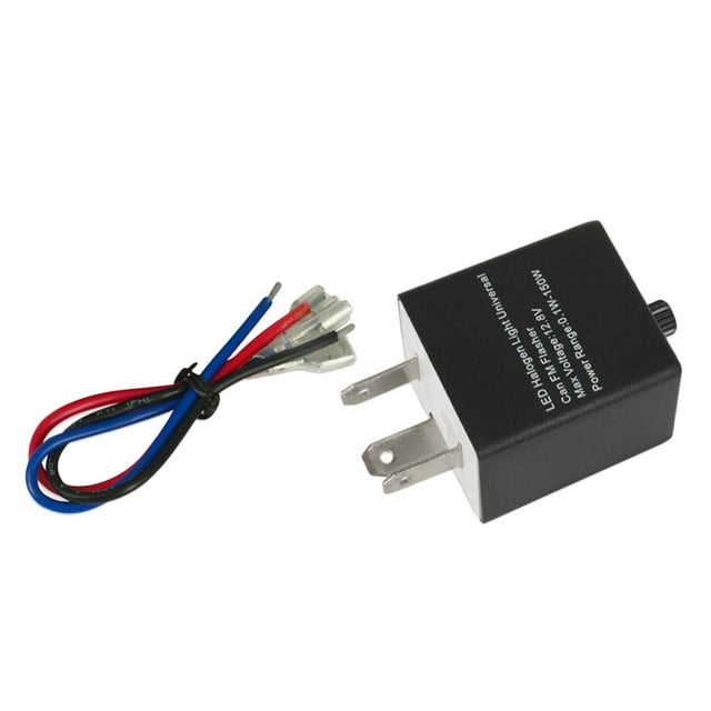 Interruptor Intermitente LED 12V 24V Macarena Flasher LED ajustable
