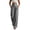 Gray, variant on Zefriona Women's High Waist Dress Pants Straight Leg Flat Front Suit Pants Loose Fit Wedding Guest Dressy Trousers Black Size 2XL