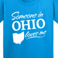 thumbnail image 4 of Inktastic Someone in Ohio Loves Me Youth T-Shirt, 4 of 5
