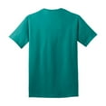 thumbnail image 5 of Port & Company Men's Core Cotton Classic Comfort and Relabeling Casual T-Shirts Bright Aqua Small, 5 of 5