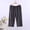 Dark Gray, variant on DuoJiaJ Pants Lightweight Soft Pajama Pants Loose Sleep Bottoms Drawstring Sleepwear Wear With Pockets Women's Cropped Pants Black L