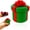 E, variant on Annoying Puzzle Box Nested Screw Unlock Gift Box 4 Layer Rotating Take Apart Prank Toy Tricky Unboxing Challenge Reusable PVC Cash Money Holder For Birthday Party Gag Present Black