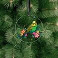 thumbnail image 6 of WIRESTER Large 3 inch Acrylic Ready to Hang Ornament, Hanging Ornaments for Christmas Tree Holidays Party Home Office Xmas Tree Decoration Gift - Budgie Parakeet Bird, 6 of 7