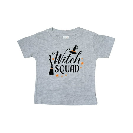 

Inktastic Witch Squad with Hat and Broom Gift Baby Girl T-Shirt