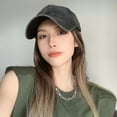 thumbnail image 2 of CoCopeaunts Women Cap Hat Ponytail Baseball Cap Summer Hats Men Baseball Cap Cotton Outdoor Simple Vintag Visor Casual Cap, 2 of 6