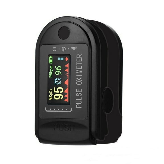 Pulse Oximeter,Blood Oxygen Monitor Fingertip Pulse Ox,O2 Pulse Oximeter Finger and Heart Rate Monitor