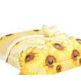 thumbnail image 2 of Sunflower Ivory Printed Twin Size Comforter Set 6 Pieces Super Soft with Sheet Set and Pillow Plushie Toy Bedding Decor, 2 of 5