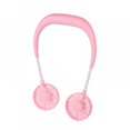 thumbnail image 3 of Portable Rechargeable USB Dual Cooling Small Fan Lazy Neck Hanging Pop-Style Blue, 3 of 9