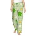 thumbnail image 2 of Lsque St Patrick's Day11 Print Women's Pajama Pants, Lounge Pant - Comfortable Home Wear,Elastic Waistband, Stylish Design-XX-Large, 2 of 9