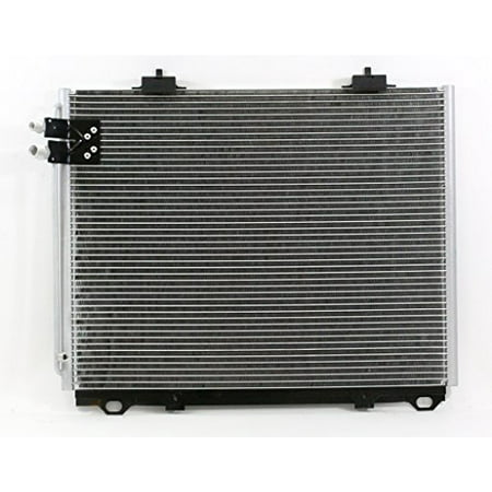 A-C Condenser - Pacific Best Inc For/Fit 4814 96-99 Mercedes-Benz 210 E-Class Gas Engine 00-02