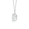 thumbnail image 2 of ANGARA Natural Classic Trio Diamond Necklace in Platinum for Women (Size-6mm | Color-G | Clarity-VS2) | April Birthstone, Birthday, Anniversary, Jewelry Gift for Women | Natural Diamond Necklace, 2 of 8