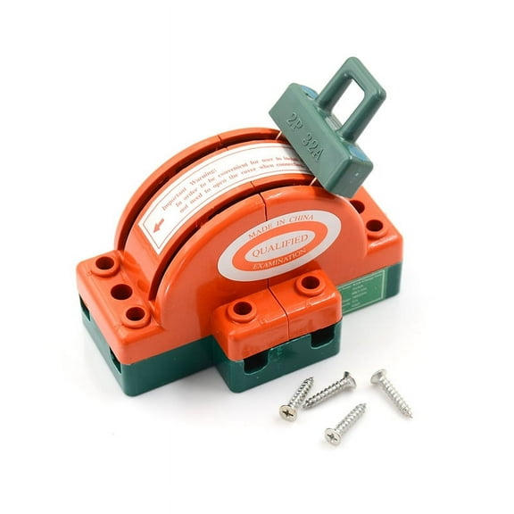 32A AC 220V 2 Pole Double Throw DPDT Knife Safety Disconnect Switch