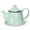 Mint Green, variant on Abbott Collection Enamel Look Stoneware Teapot, White