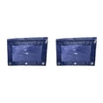 thumbnail image 4 of Baohd Pochette Pratique pour Ranger et Trier les Fournitures de Bureau Pochette Durable Zippée Bleu Marine 2ensemble, 4 of 6