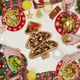 thumbnail image 4 of Bandeja Dividida con Forma de Árbol de Navidad - Plato de Servir de Madera de Bambú para Postres, Aperitivos y Fruta - Vajilla Beige de 28 X 22 Cm para Fiestas Navideñas, 4 of 6