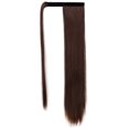 thumbnail image 1 of xiaxaixu Extensions de Cheveux Queue de Cheval Longue Naturelles Douces à Enrouler Droites à Clip pour Femmes, 1 of 8