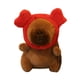 thumbnail image 3 of Llavero de carpincho de peluche coleccionable para habitación infantil. sombrero de cangrejo, 3 of 9