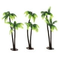 thumbnail image 5 of 3Pcs Plastic Coconut Palm Tree Miniature Plant Pots Bonsai Craft Micro Landscape DIY Decor, 5 of 5
