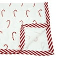 thumbnail image 4 of Fennco Styles Bonbon Collection Holiday Candy Cane Design Table Runner 16 x 72 Inch – Red Table Cover for Christmas Dinner, Family Gathering, Special Events and Home Décor, 4 of 4