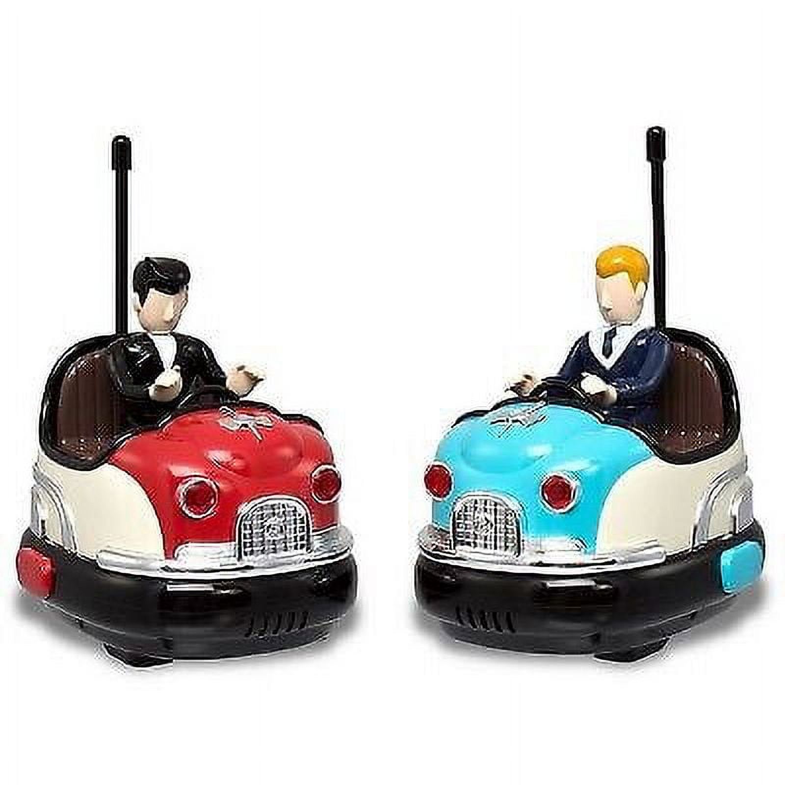 FAO Schwarz Premium 2-Player Remote Control Toy Bumper Car Set