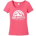 thumbnail image 1 of Camiseta de manga corta Gravity Outdoor Co. Logo blanco Coral L, 1 of 1