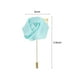 thumbnail image 2 of 12 Pcs Ramilletes de Rosa Unique Bargains para Hombres Ceremonia de Boda Aniversario Cena Formal Verde claro, 2 of 5