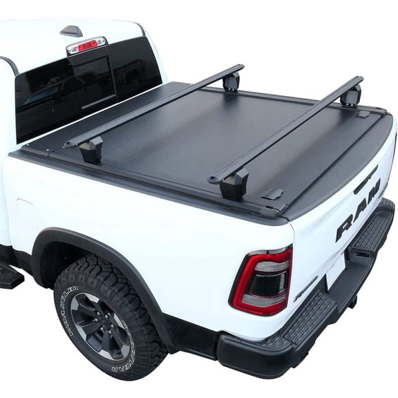 Syneticusa Aluminum Retractable Tonneau Cover Crossbar for 2019-2026 Ranger 5ft Truck Bed