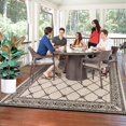 thumbnail image 2 of Alfombra de exterior HiiaRug, 244 x 305 cm, impermeable, reversible, 2 of 9