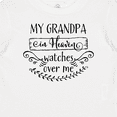 thumbnail image 4 of Inktastic My Grandpa in Heaven Watches over Me Boys or Girls Baby T-Shirt, 4 of 5
