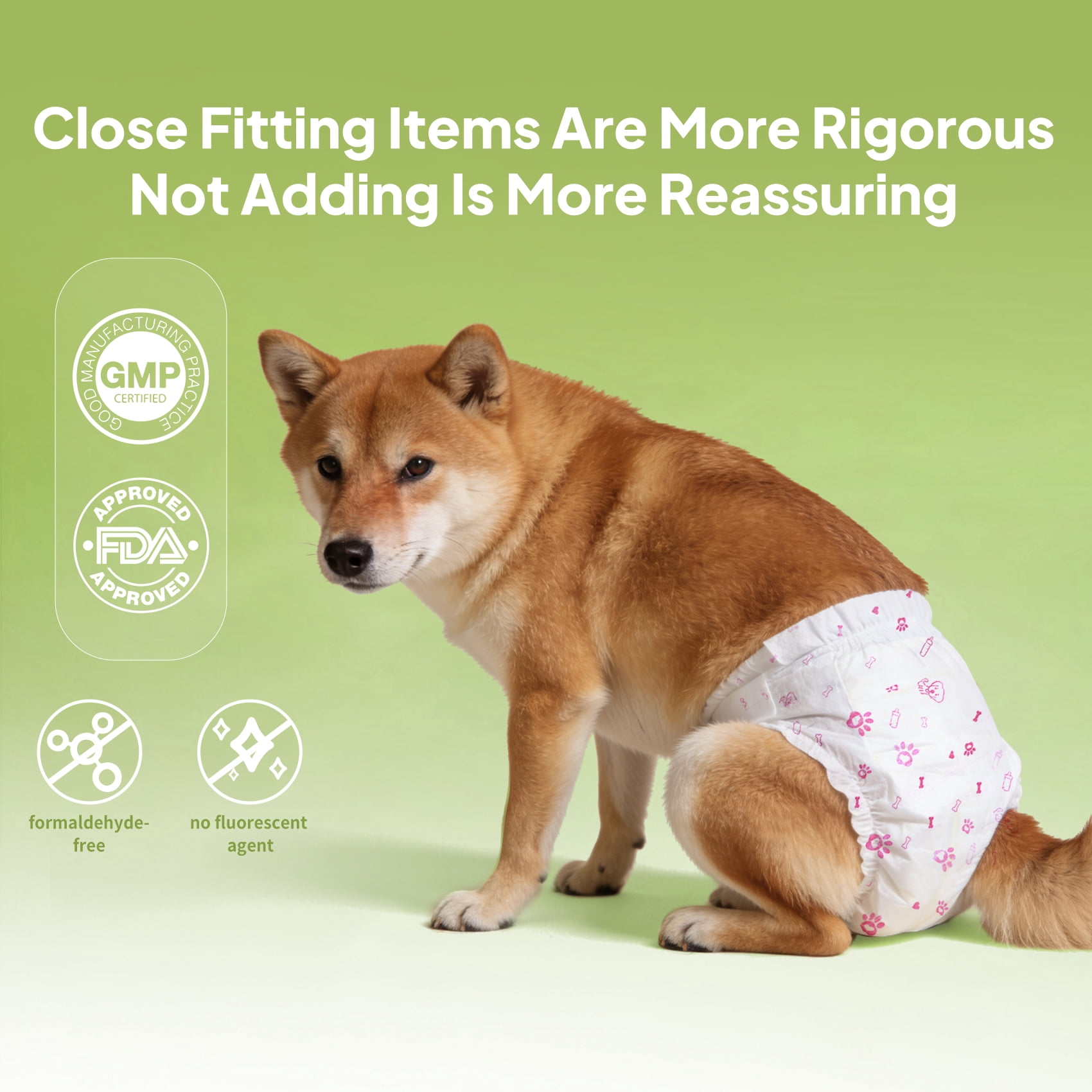X9 Pet diapers (female)