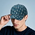 thumbnail image 6 of Minimalist Botanical Cactus Baseball Cap, Comfortable Fit Washed Dad Hat with Succulents and Desert Style Print, Lightweight Performance Hat for Summer Sports and Casual Wear, 6 of 8