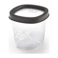 Ball BPAFree Freezer Jars with Airtight Lid, Stackable, Dishwasher